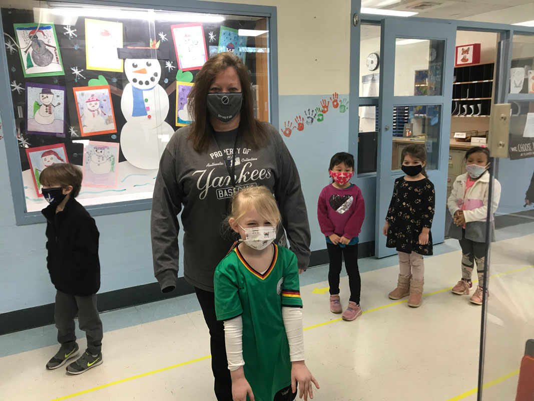 The Flower Hill School community participated in Read Across America 