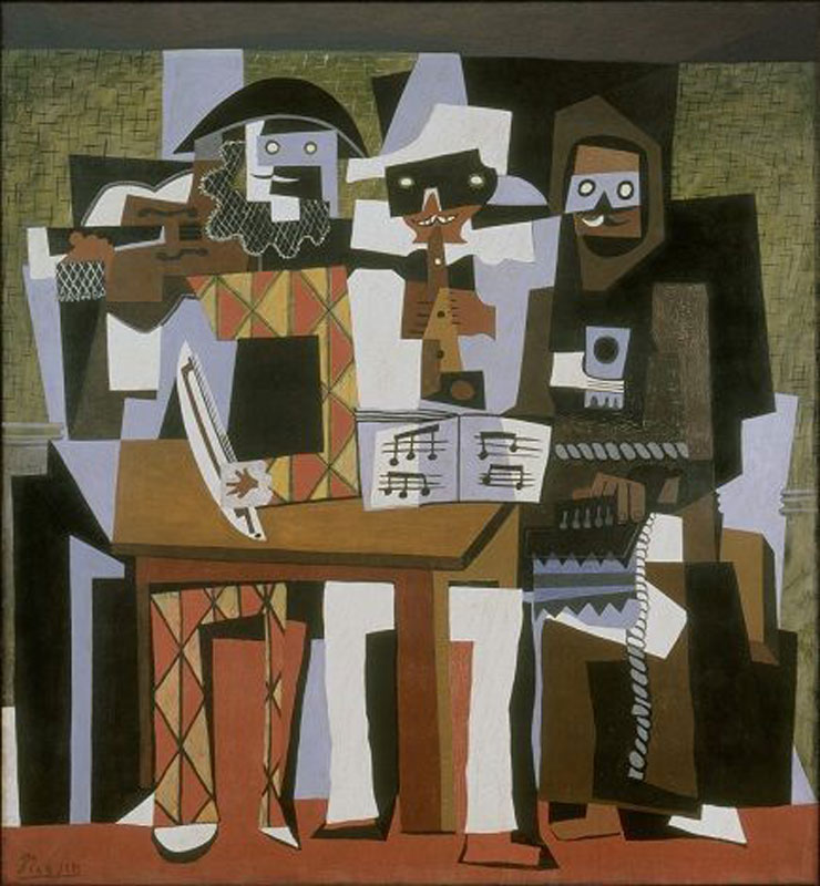 The Three Musicians is one of Picasso's prized paintings.