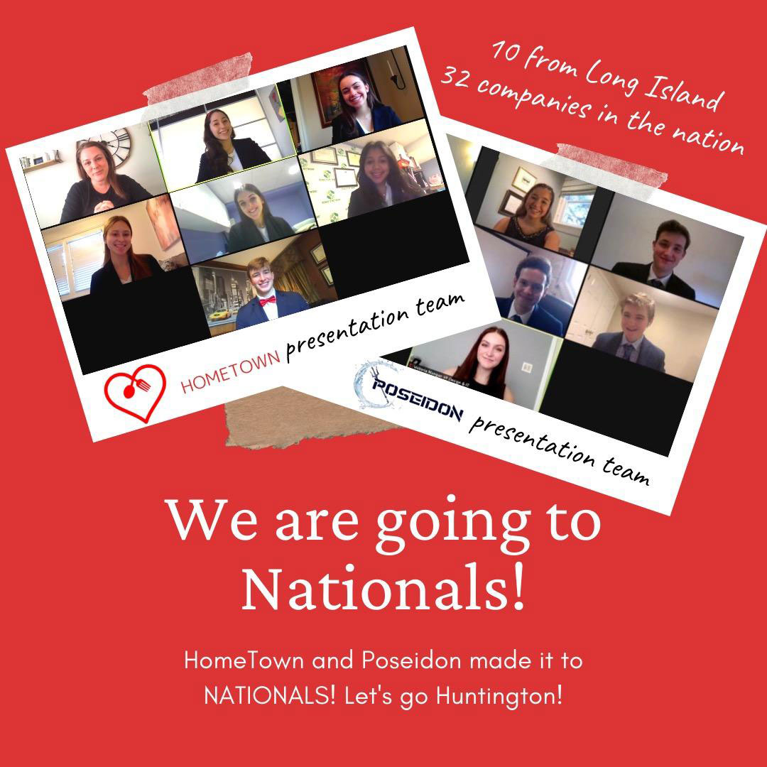 The HomeTown Virtual Enterprise team has reached the national business plan competition finals.