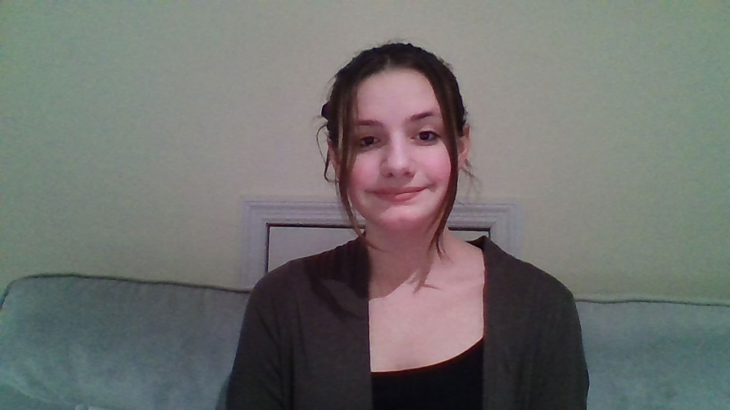 Ayrianna Smith plays the part of Phyllis in the drama production.