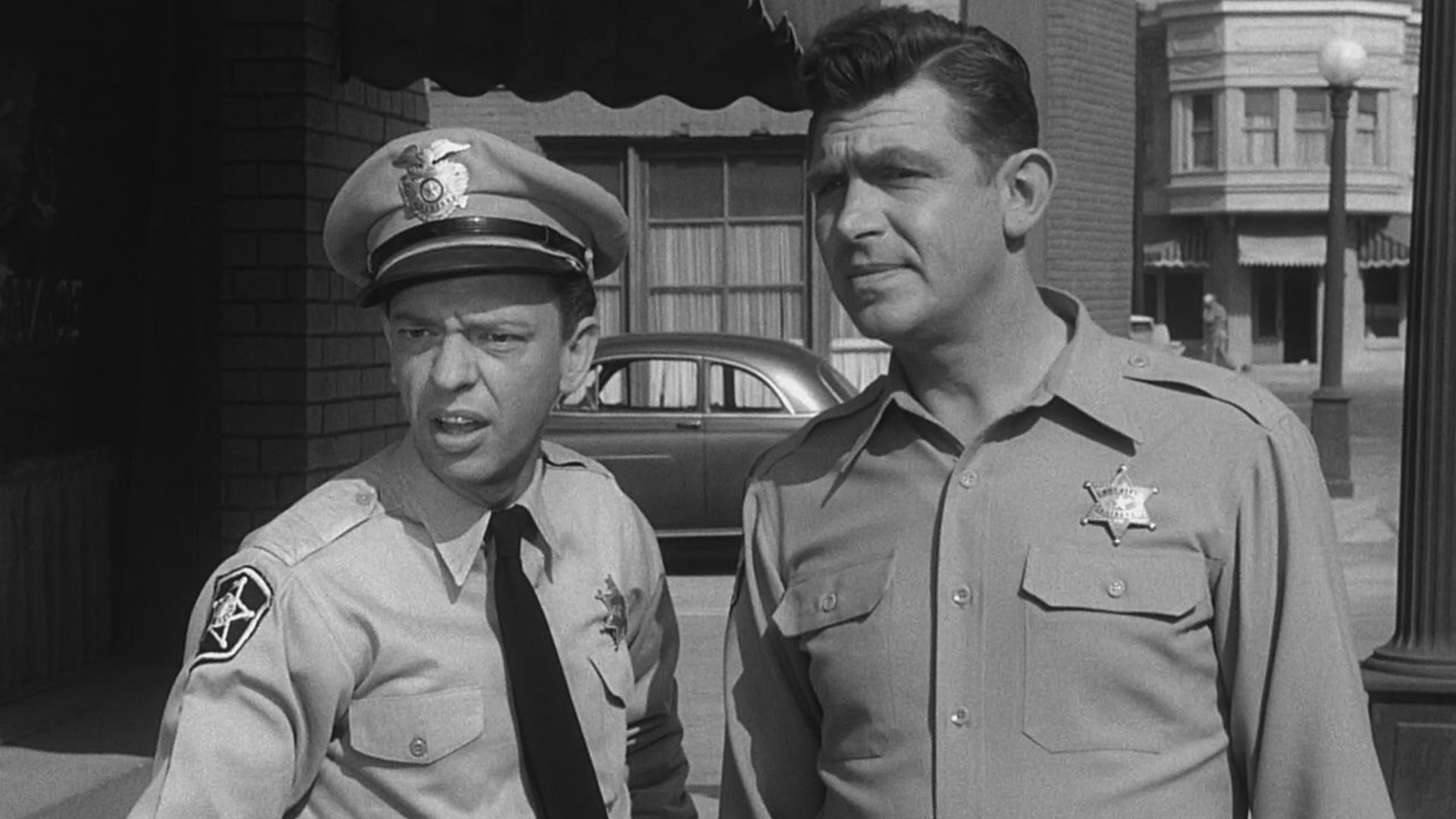Huntington sophomores Ella Kamenstein and Lilly Polak studied the Andy Griffith Show.