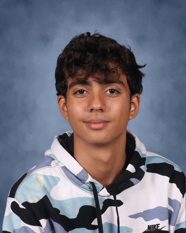 Huntington sophomore Evan Spagnoletti.