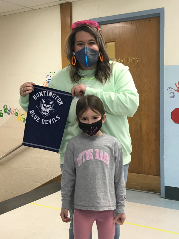 The Flower Hill School community participated in Read Across America 