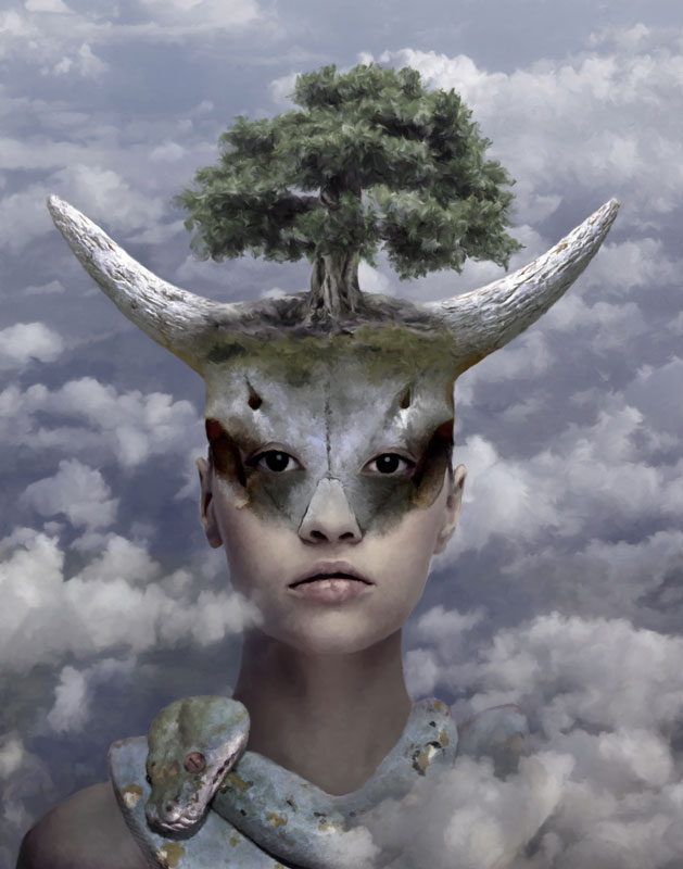Emily Ramirez Bravo won Best in Show for Nature's Persistance.