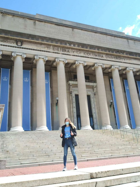 Huntington senior Valerie Rogel is headed to Columbia University.