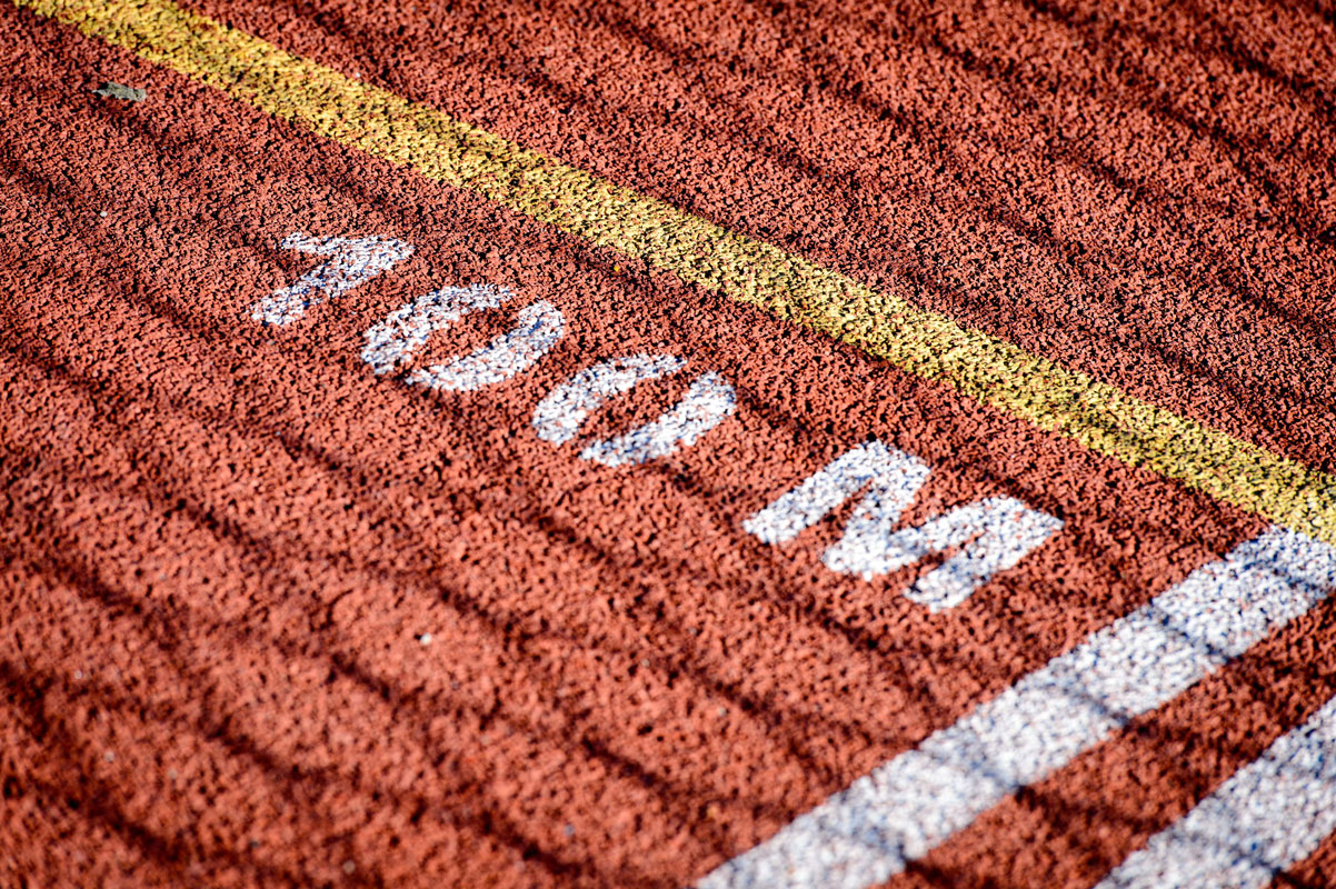 The Huntington boys' track and field team won a thrilling league meet at Connetquot.  (Darin Reed photo)