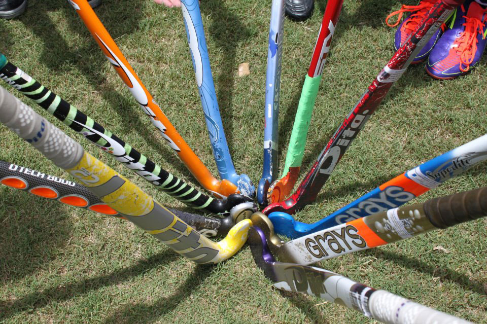 The Finley field hockey team was enthusiastic throughout the season.