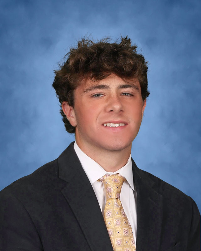  Huntington High School senior Owen Husselbeck. 