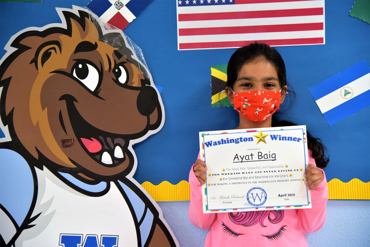  Ayat Baig is excited to be a Washington Ways Award honoree. 