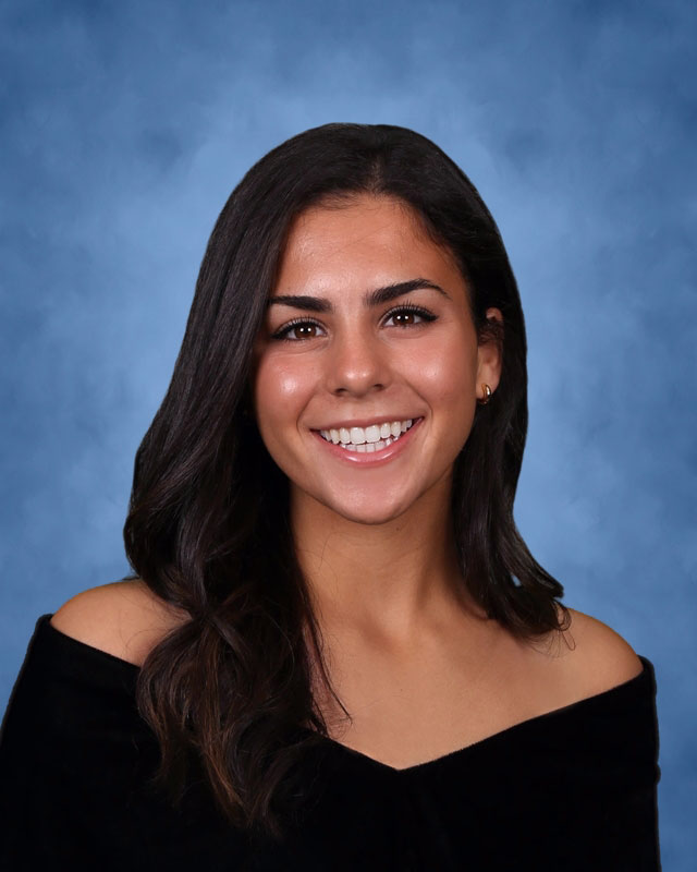  Huntington High School senior Isabella Algieri. 