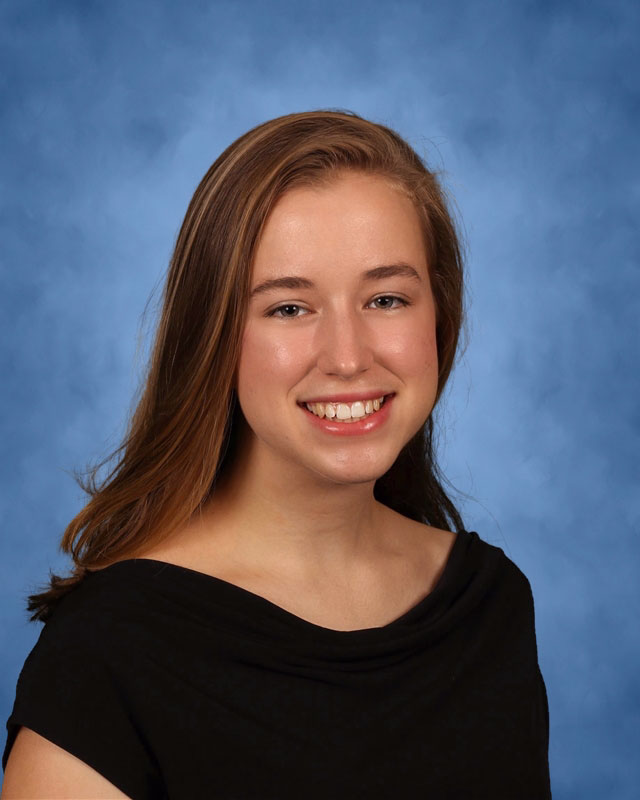  Huntington High School senior Tess Stanley plans to attend Lafayette College. 