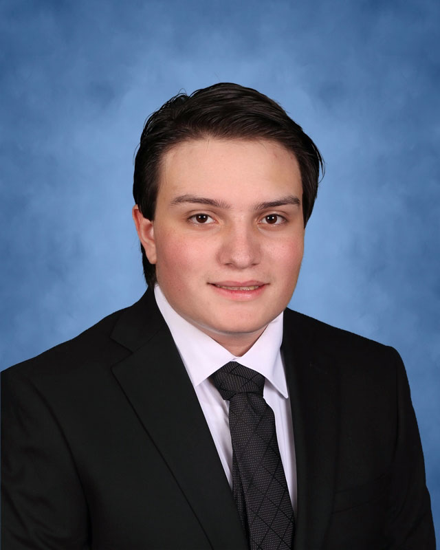 Huntington senior Joseph Rombaldi is headed to Stony Brook University.