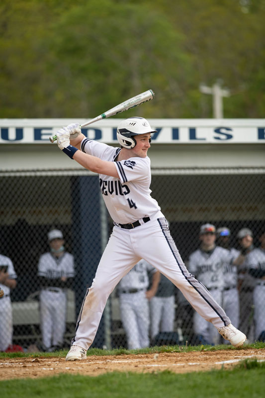 Huntington's hitting has been timely this spring. (Darin Reed photo.)