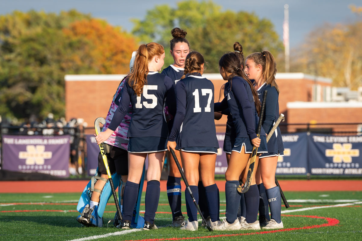A free field hockey clinic for Huntington students in grades 6-8 will be held on Wednesday. (Darin Reed photo)