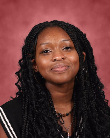 Huntington senior Cianna Batts is planning for a career as an English teacher