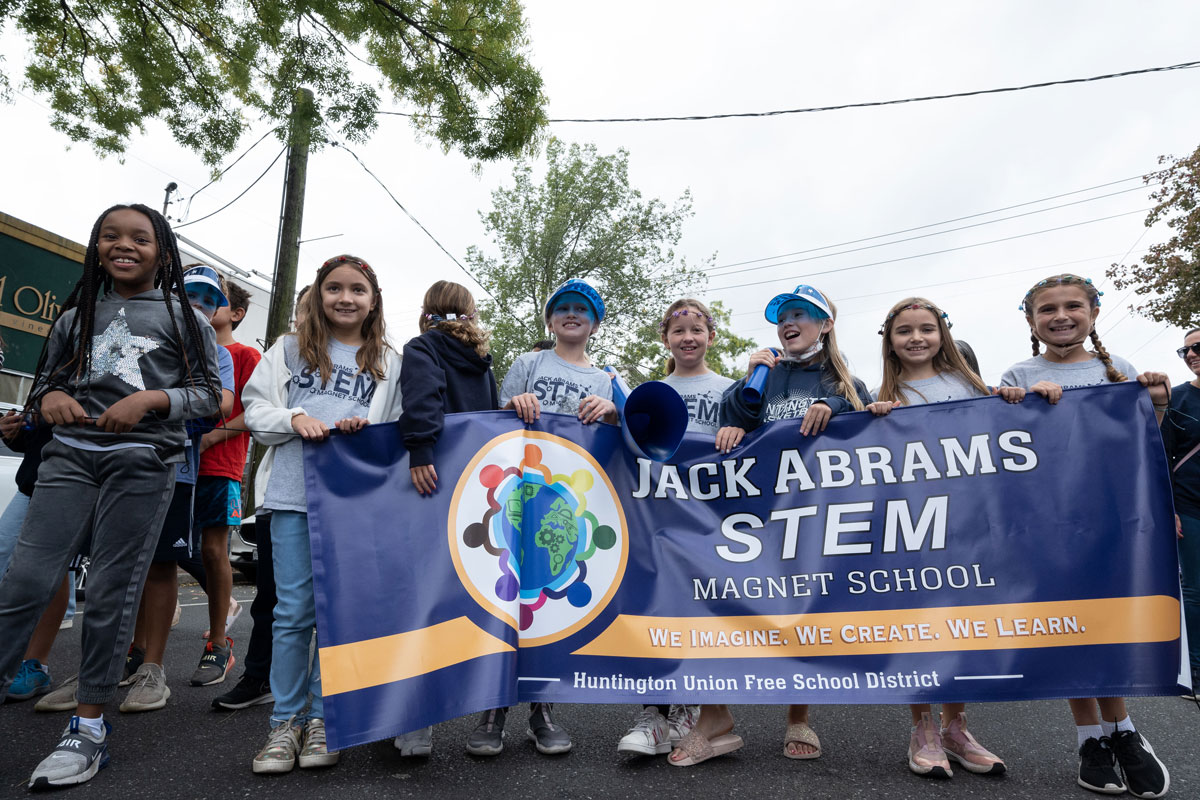 Jack Abrams STEM Magnet School students are an energetic group. (Darin Reed photo.)
