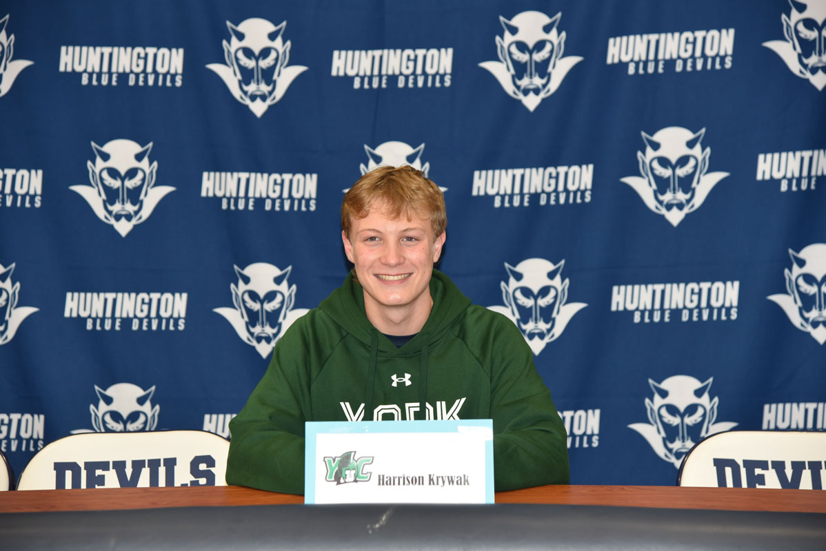 Harrison Krywak has committed to play lacrosse at York College in Pennsylvania 