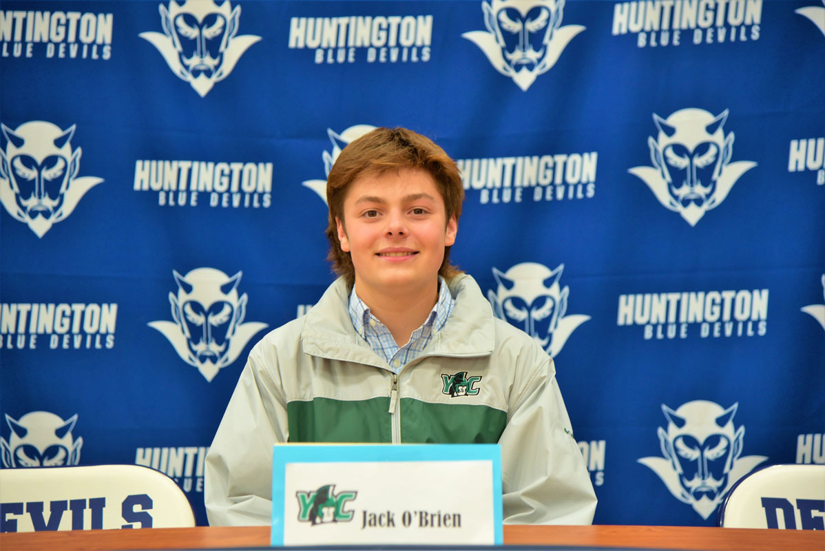 Blue Devil lacrosse star Jack O'Brien plans to continue his career at York College.