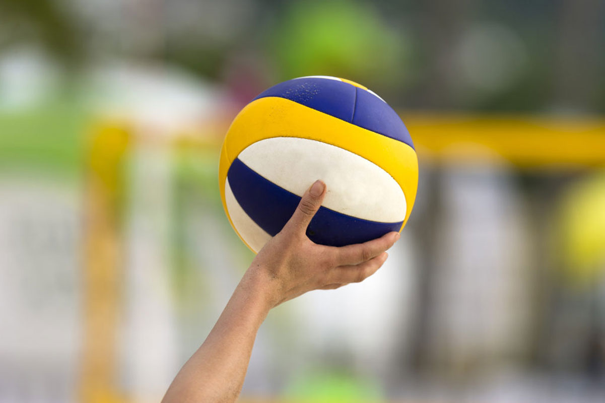 The Finley girls' volleyball team features 24 enthusiastic players