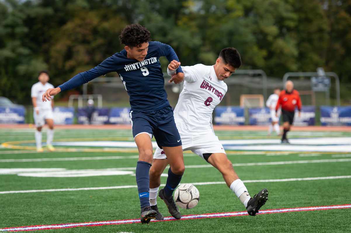 Kevin Velez (left) scored the game winning goal. (Darin Reed photo)