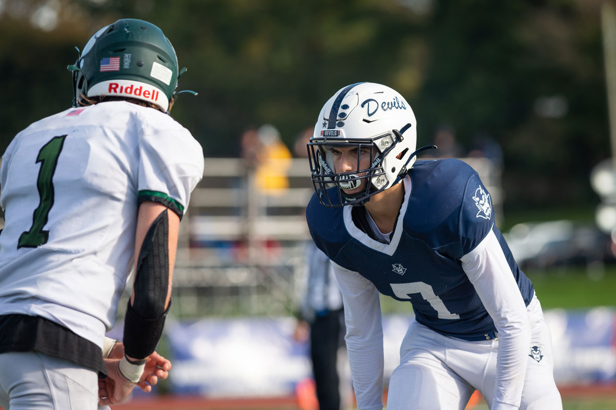 John Chirco has more receptions than any other Huntington player. (Darin Reed photo.)