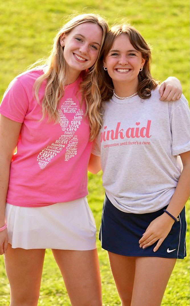 Cold Spring Harbor's Veronica Walkin and Huntington's Anna Bell Young.