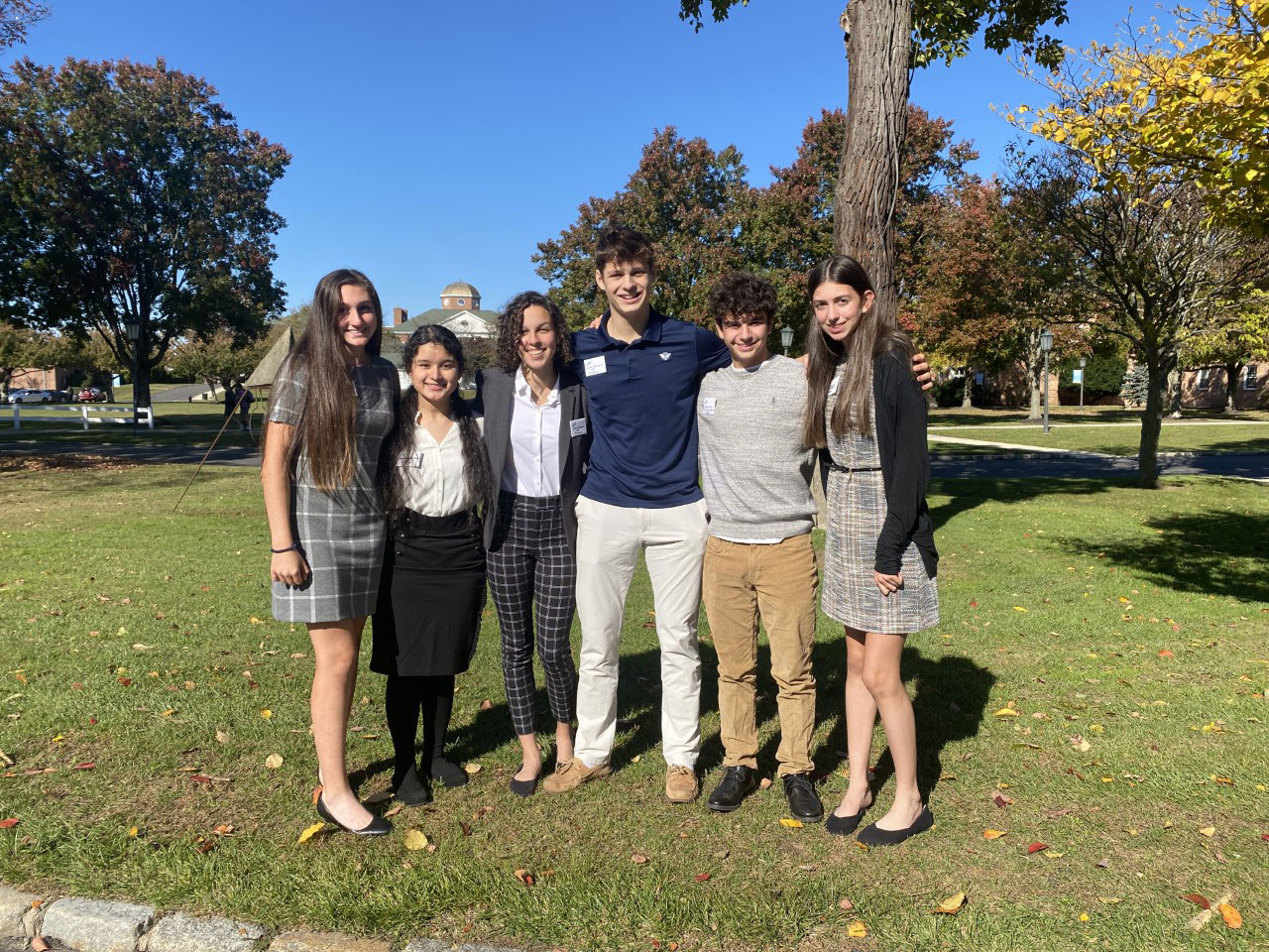 CEO Sophie Bradford (third from left) with the Artemis executive team.