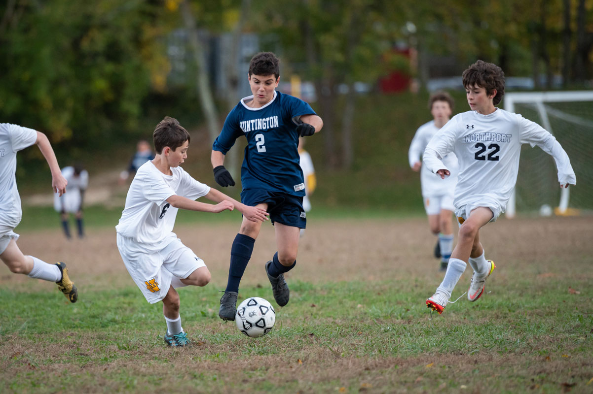 Seventh grader Robbie Campbell led the team with eight goals. (Darin Reed photo)
