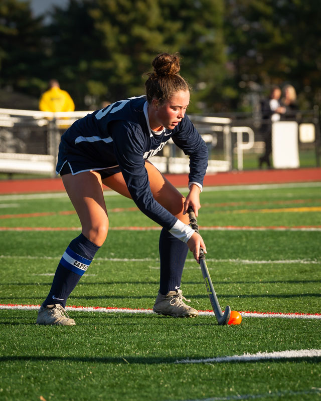 Erin Scanlon was one of Huntington's finest players. (Darin Reed photo.)