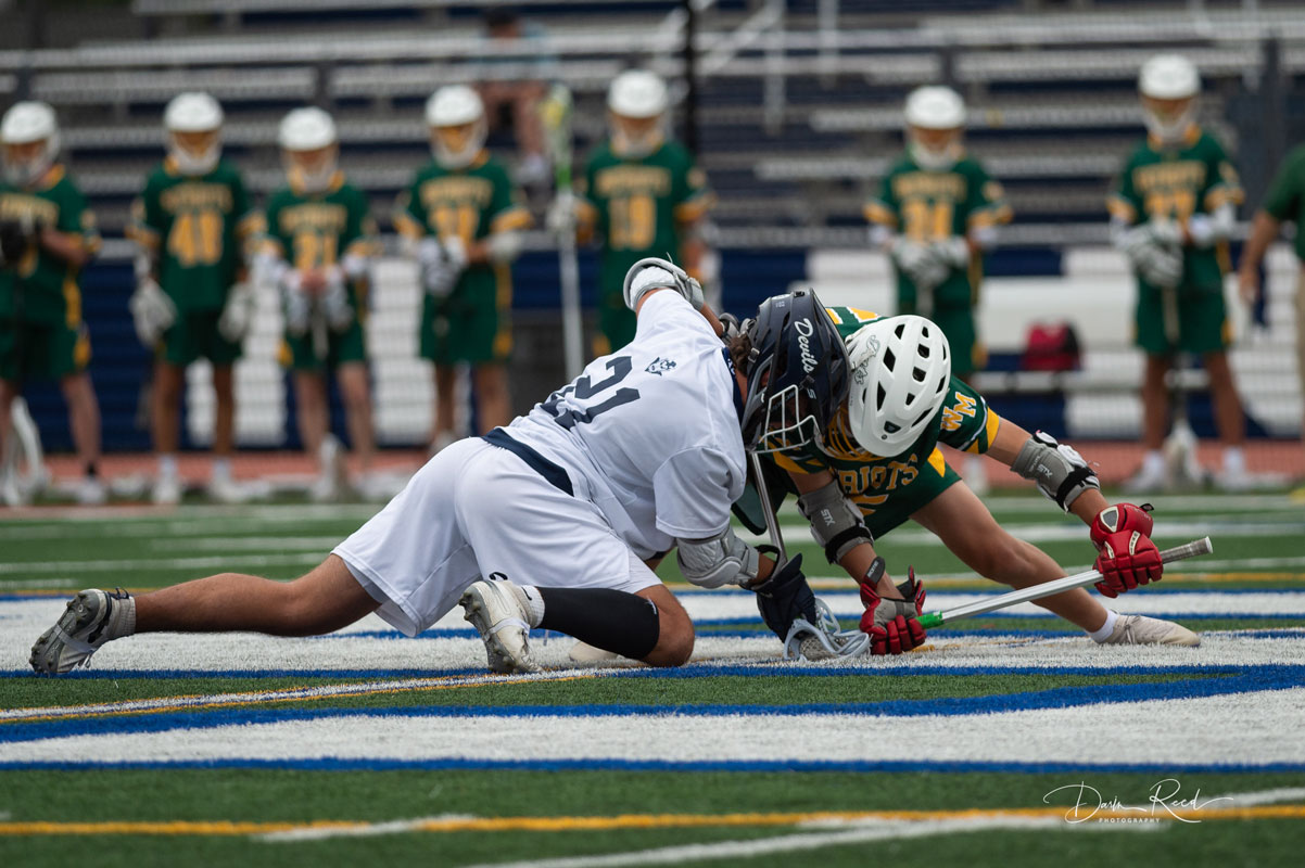 Anthony Annunziata is a faceoff specialist. (Darin Reed photo.)