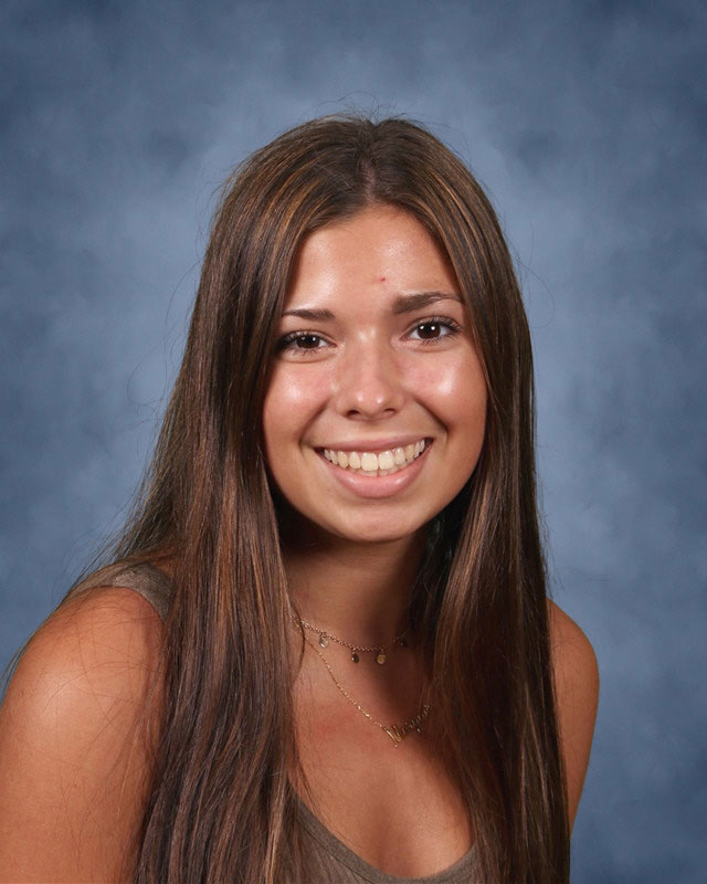 Huntington High School senior Morgan Colleluori