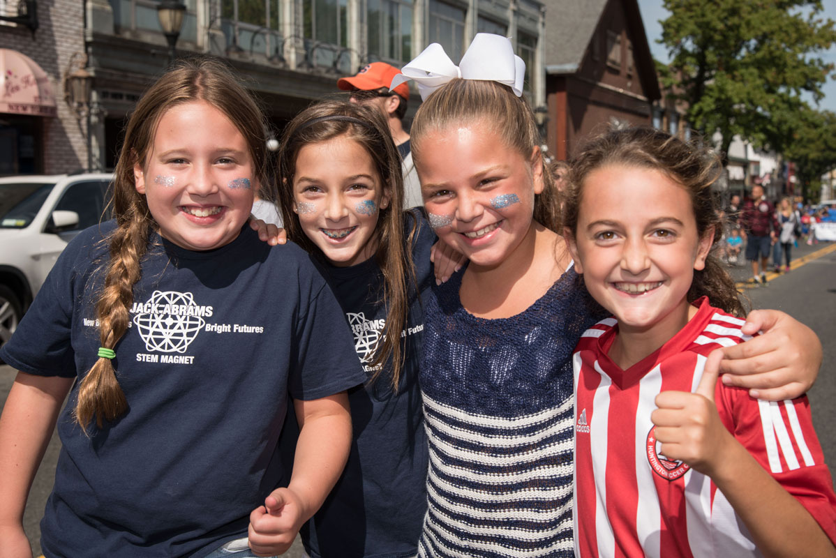 These Huntingtonians will never forget the 2015 Homecoming Day festivities. (Darin Reed photo.)