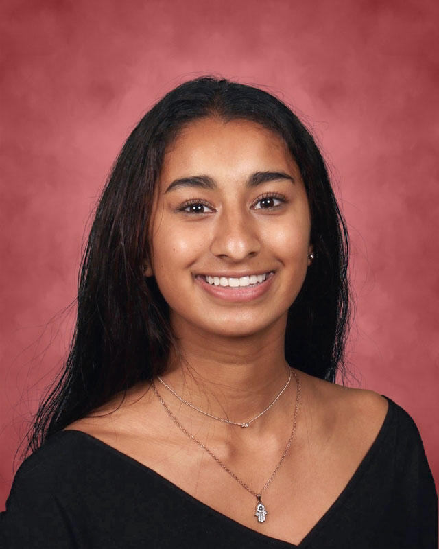 Huntington High School junior Neha Rathore