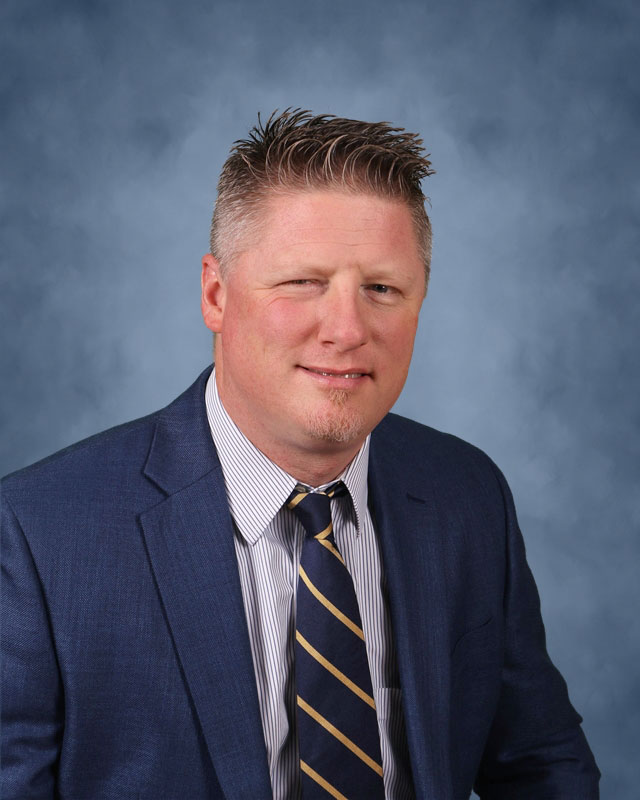 Huntington High School Principal Brenden Cusack.