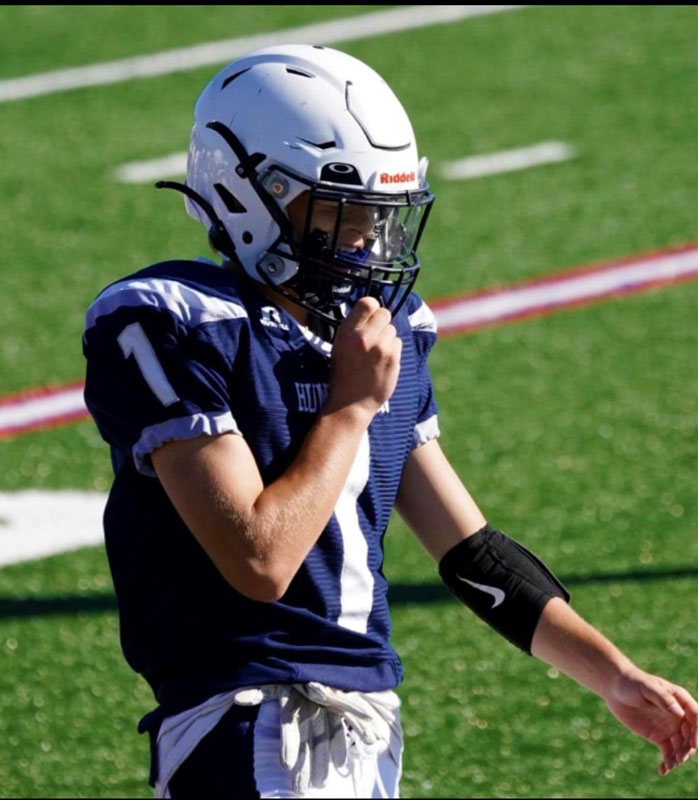  Joey Zink tossed a 28 yard touchdown pass in the victory over Northport. 