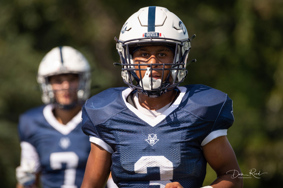 Josiah Melendez ran for two touchdowns last Saturday. (Darin Reed photo)