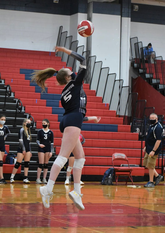 Shannon Kehoe in action for Huntington.