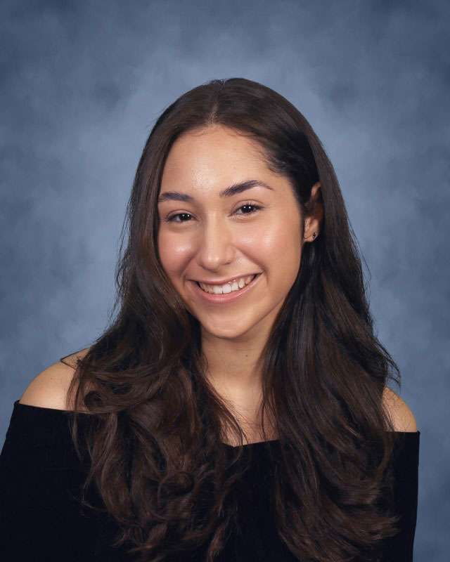 Huntington High School senior Naysa Escobar-Rizzo