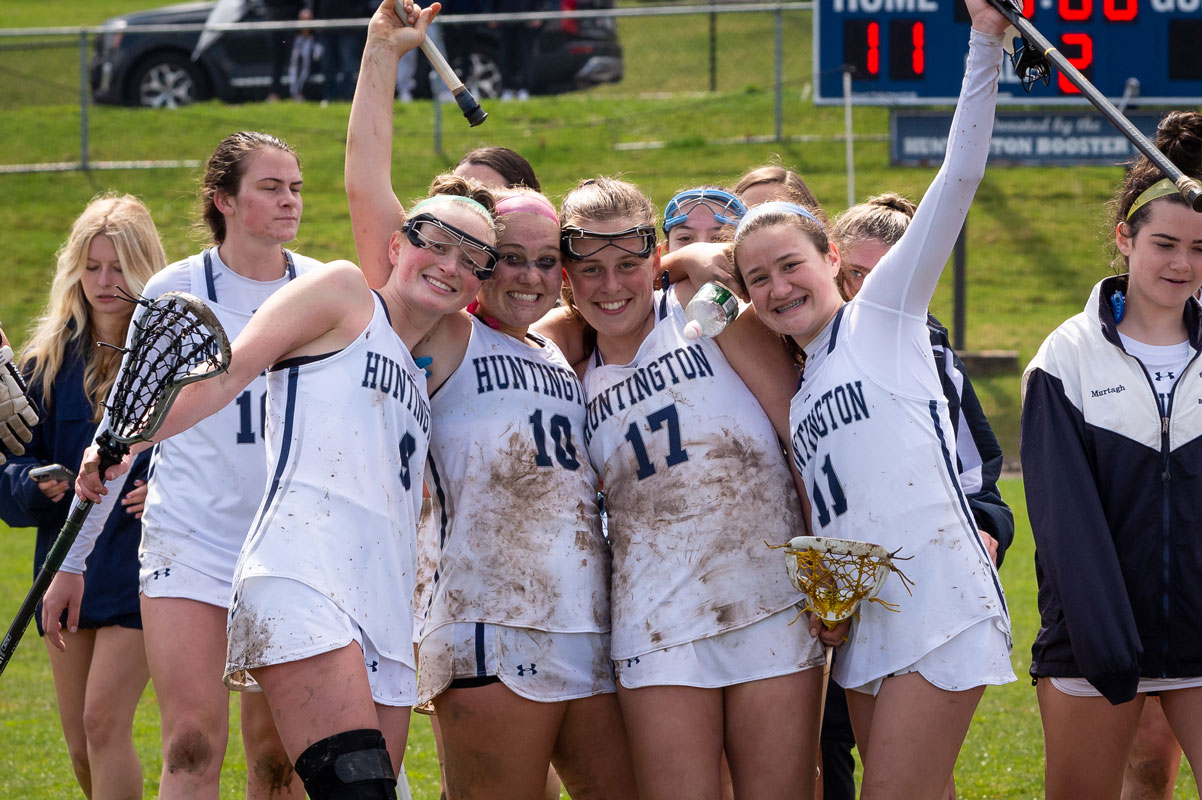 The Blue Devils feel good about their team. (Darin Reed photo.)
