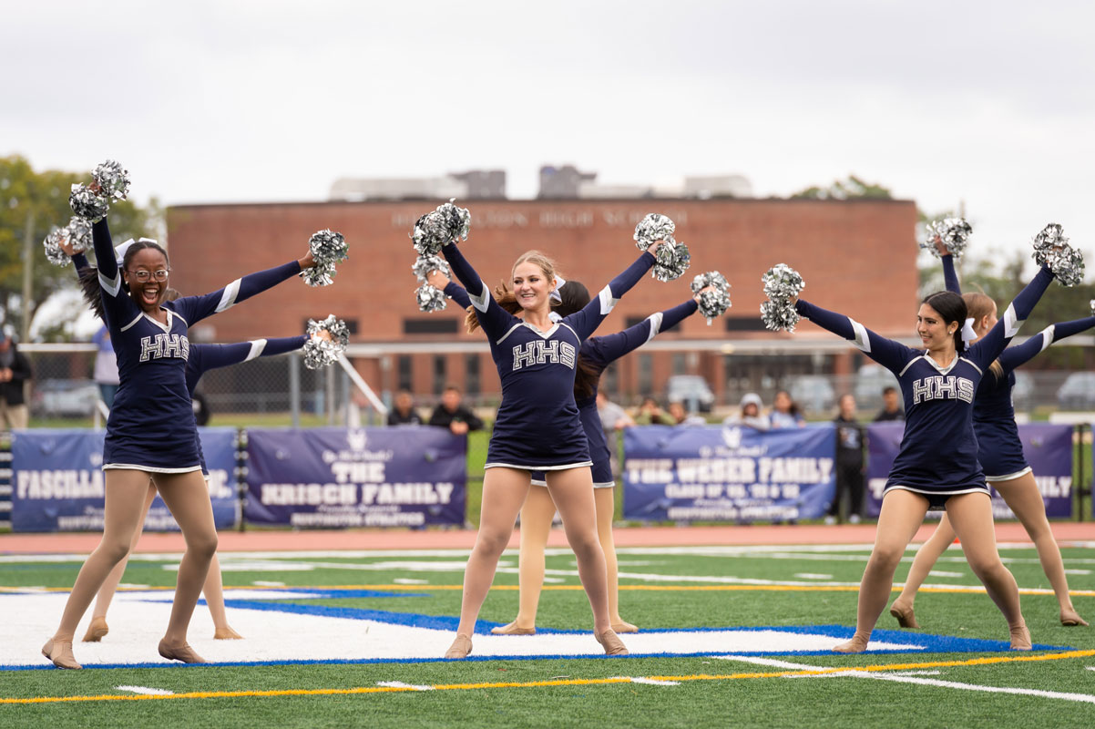 The Huntington Highsteppers will hold tryouts this spring for its 2022-23 squad. (Darin Reed photo)