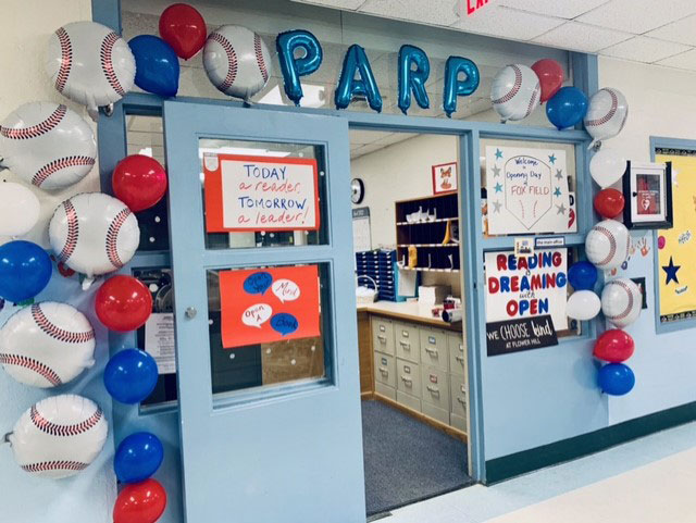 Flower Hill's PARP initiative has a take me out to the ballgame theme.