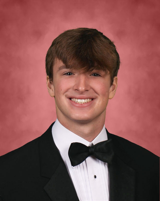 Huntington mock trial team captain Christopher Maichin