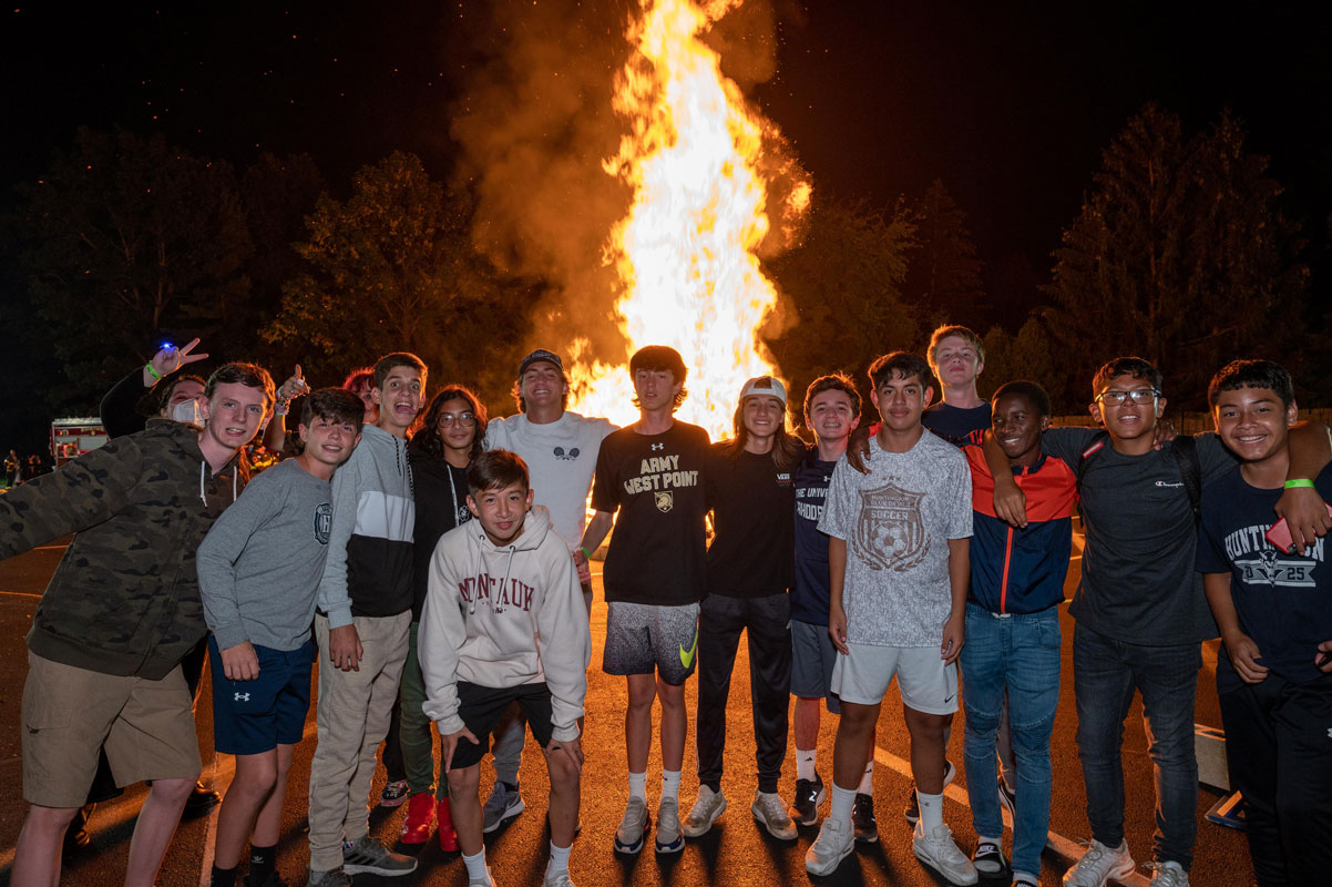 A bonfire is planned for next October. (Darin Reed photo.)