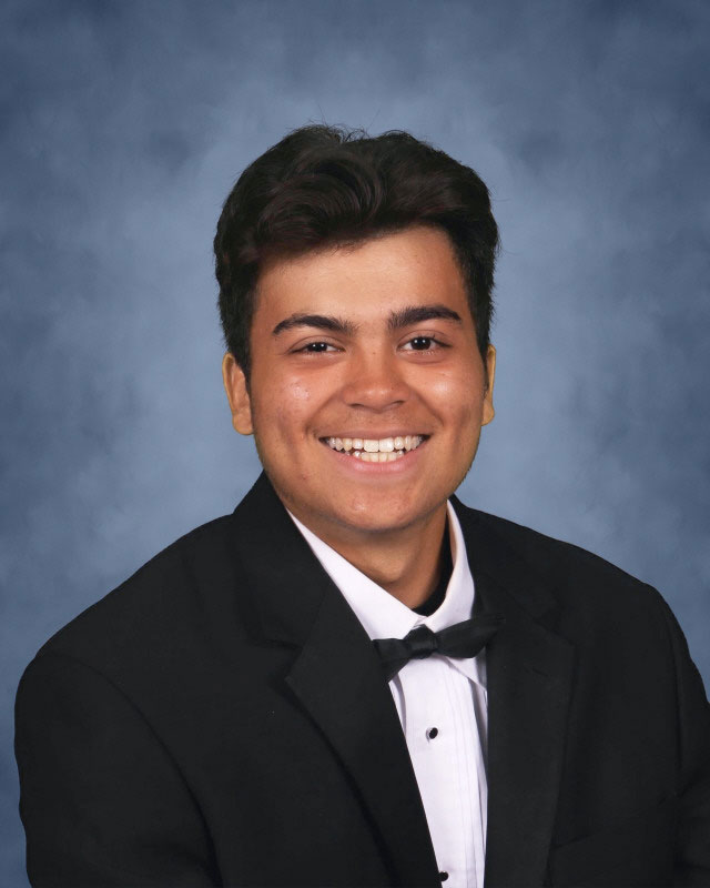 Huntington High School senior Danny Alzate 