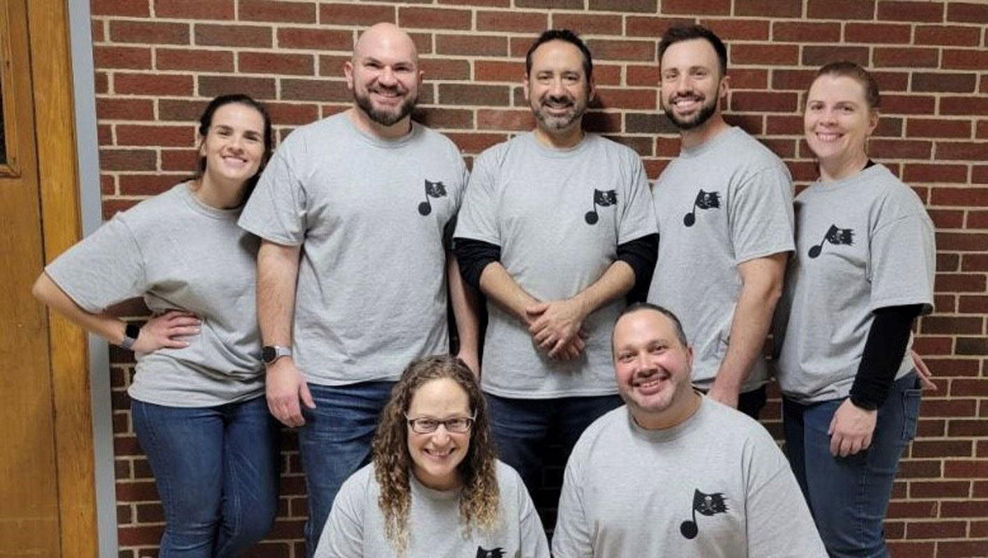 Many Huntington UFSD band teachers participated in Band Fest 2022.