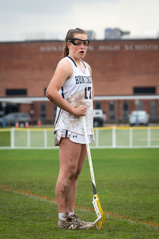 Kayleigh Bender has has become essential to Huntington's success. (Darin Reed photo.)