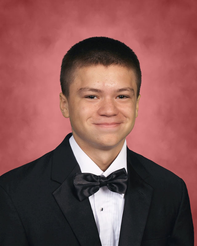 Huntington Class of 2022 member Brian Sosnowski.