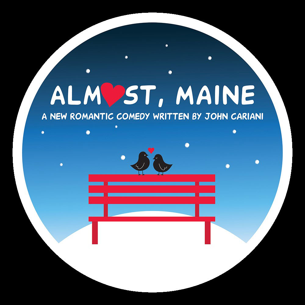 The Huntington High School drama club with stage Almost, Maine this fall.