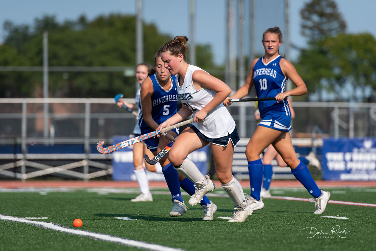 Kaci McDonald is indispensable to the Huntington field hockey team. (Darin Reed photo (2)