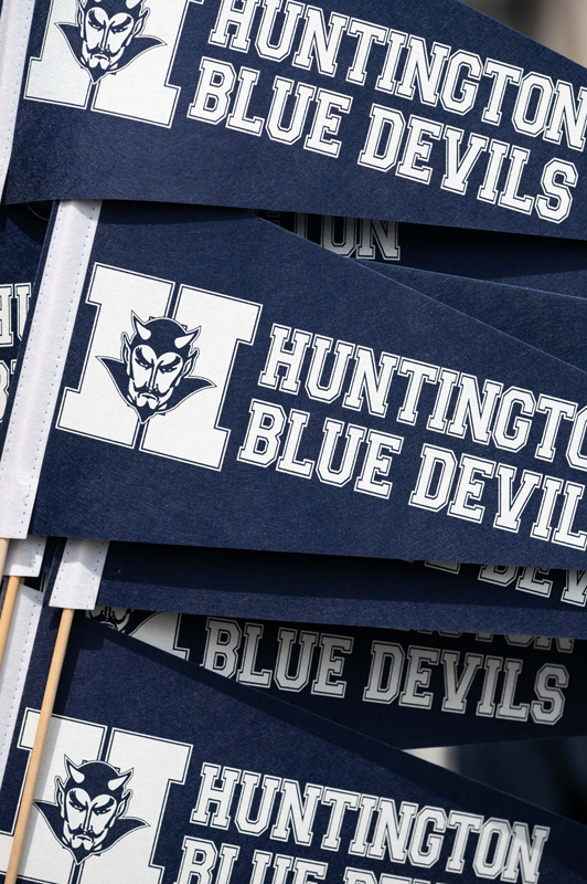  Blue Devil athletes can wait for the action to begin. (Darin Reed photo.) 